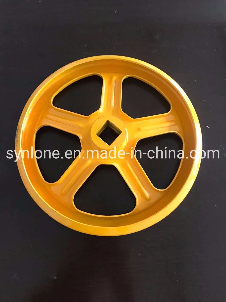 Customized Stamping Steel Hand Wheel for Lathe Machine Parts