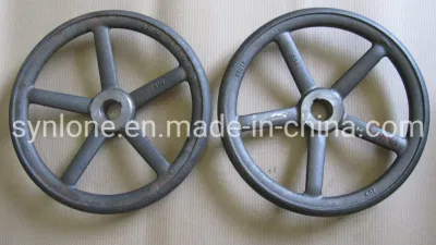 OEM Customized Sand Casting Iron Handwheel for Machinery