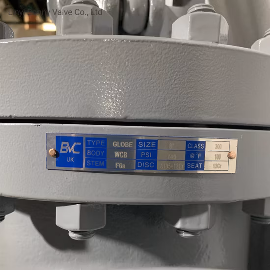 Globe Valve Wcb/Lcb DN150 Handwheel Gear