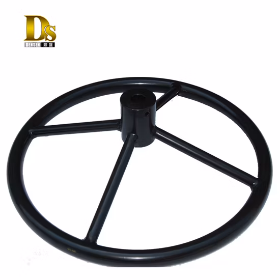 Densen Customized Carbon Steel Plate Welded Handwheel